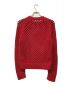 JOHN LAWRENCE SULLIVAN (ジョンローレンスサリバン) CABLE KNIT SWEATER レッド サイズ:Ｍ：10800円