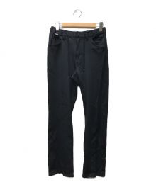 TTT MSW（ティー）の古着「Cotton Polyester Wide Slacks」｜ネイビー