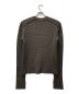 JOHN LAWRENCE SULLIVAN (ジョンローレンスサリバン) SHOULDER PAD KNIT SWEATER ブラウン サイズ:Ｍ：10800円