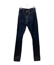 sulvam（サルバム）の古着「STRAIGHT DENIM PANTS」｜インディゴ