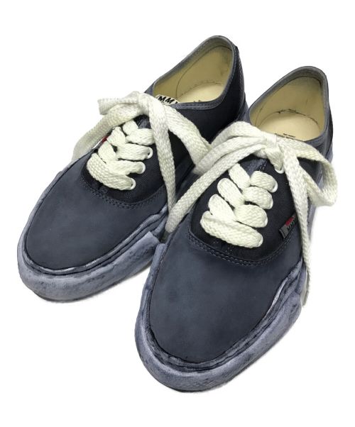 Maison MIHARA YASUHIRO（メゾン ミハラ ヤスヒロ）Maison MIHARA YASUHIRO (メゾン ミハラ ヤスヒロ) OG OVER DYE LOW SNEAKER ネイビー サイズ:42の古着・服飾アイテム