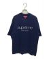 SUPREME（シュプリーム）の古着「Classic logo s/s Top」｜ネイビー