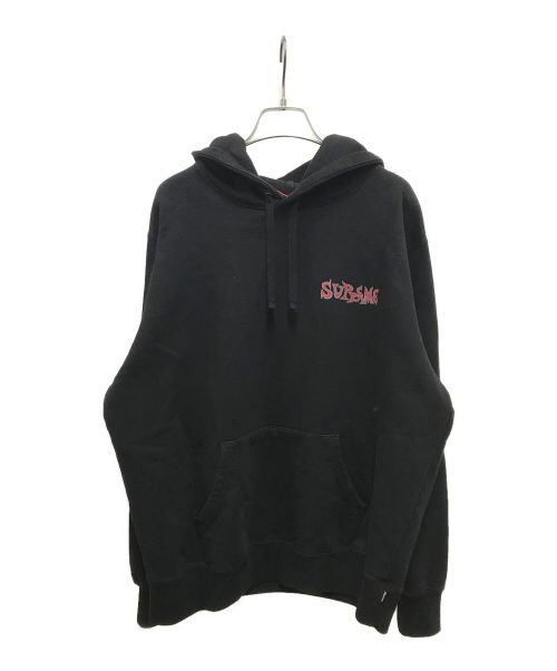 SUPREME（シュプリーム）SUPREME (シュプリーム) Portrait Hooded Sweatshirt ブラック サイズ:Mediumの古着・服飾アイテム