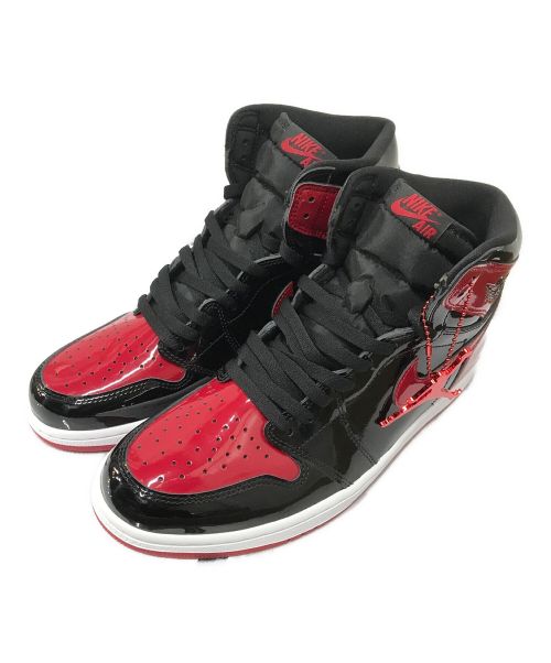 NIKE（ナイキ）NIKE (ナイキ) Air Jordan 1 High OG Patent Bred ブラック サイズ:28.5の古着・服飾アイテム