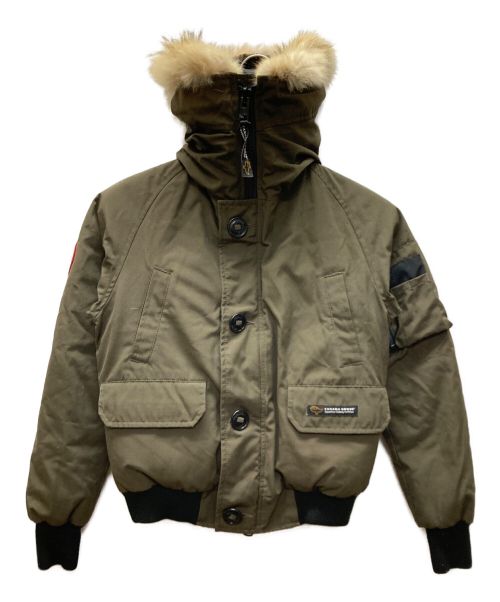 CANADA GOOSE（カナダグース）CANADA GOOSE (カナダグース) CHILLIWACKダウンジャケット カーキ サイズ:Sの古着・服飾アイテム