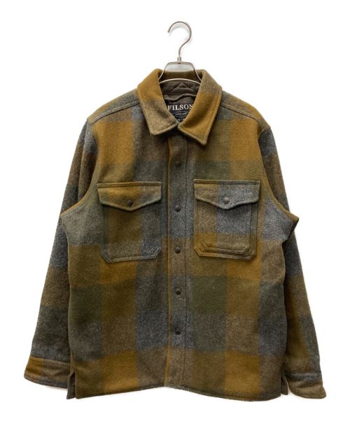 FILSON（フィルソン）FILSON (フィルソン) Mackinaw Jac Shirt ブラウン サイズ:Mの古着・服飾アイテム