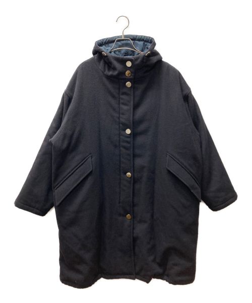 Sealup（シーラップ）Sealup (シーラップ) フーデッドウールコート ネイビー サイズ:42の古着・服飾アイテム