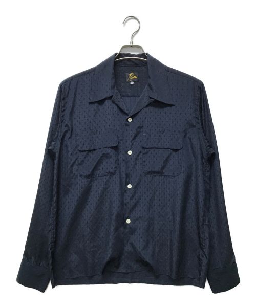 Needles（ニードルズ）Needles (ニードルズ) Cut-Off Bottom Classic Shirt ネイビー サイズ:XSの古着・服飾アイテム