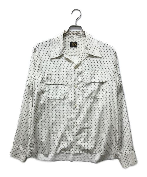 Needles（ニードルズ）Needles (ニードルズ) Cut-Off Bottom Classic Shirt ホワイト サイズ:XSの古着・服飾アイテム