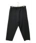 HOMME PLISSE ISSEY MIYAKE（オムプリッセ イッセイ ミヤケ）の古着「INLAID KNIT Trousers」｜ブラック