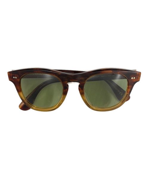 OLIVER PEOPLES（オリバーピープルズ）OLIVER PEOPLES (オリバーピープルズ) サングラス ブラウン サイズ:49□21-145の古着・服飾アイテム