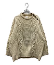 VISVIM（ビズビム）の古着「BOLLARD CREW KNIT」｜アイボリー