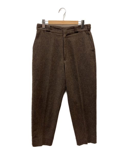 Dickies（ディッキーズ）Dickies (ディッキーズ) TRIPSTER (トリップスター) BEAMS (ビームス) ウールツイードトラウザー ブラウン サイズ:Ｍの古着・服飾アイテム