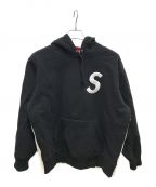 SUPREMEシュプリーム）の古着「S Logo Split Hooded」｜アイボリー×ブラック