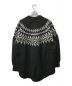 HYKE (ハイク) NORDIC SWEATER ホワイト×ブラック サイズ:2：17800円