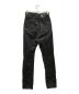 DRKSHDW (ダークシャドウ) COLLAPSE CUT LONG BLACK WAX DENIM ブラック サイズ:26：19800円