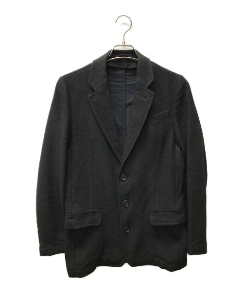 ANN DEMEULEMEESTER（アンドゥムルメステール）ANN DEMEULEMEESTER (アンドゥムルメステール) 10 corso como COMME des GARCONS (ディエチコルソコモ・コムデギャルソン) テーラードジャケット ブラック サイズ:XSの古着・服飾アイテム