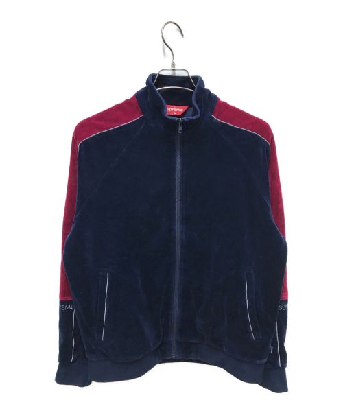 SUPREME（シュプリーム）SUPREME (シュプリーム) Velour Track Jacket ネイビー サイズ:Mの古着・服飾アイテム