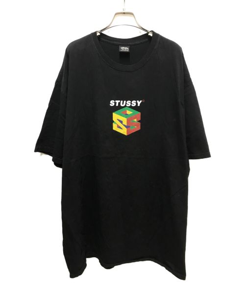 stussy（ステューシー）stussy (ステューシー) S64 PIGMENT DYED TEE ブラック サイズ:XXLの古着・服飾アイテム