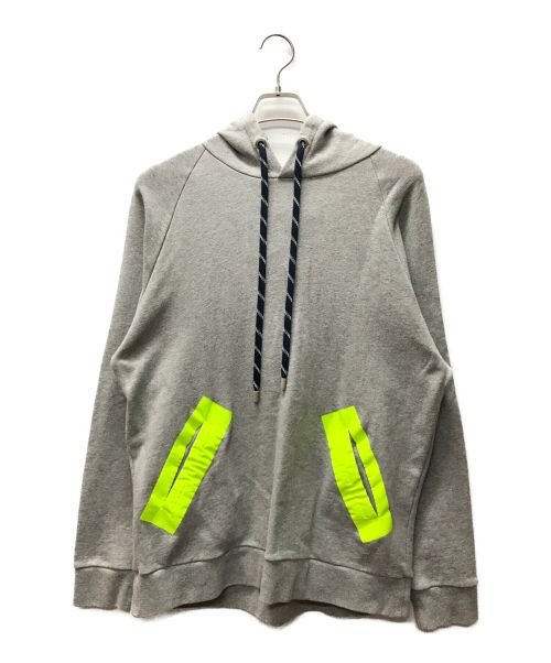 Maison Margiela（メゾンマルジェラ）Maison Margiela (メゾンマルジェラ) COTTON TAPE SWEATSHIRT グレー サイズ:Sの古着・服飾アイテム