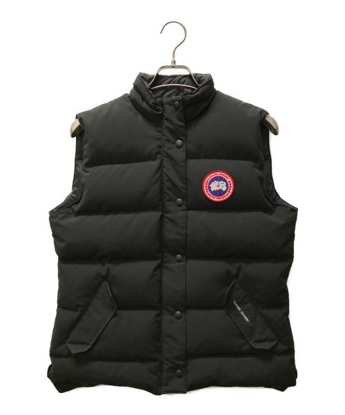 CANADA GOOSE（カナダグース）CANADA GOOSE (カナダグース) ダウンベスト ブラック サイズ:Lの古着・服飾アイテム