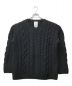 VISVIM（ビズビム）の古着「HIGHLAND CREWNECK JUMBO KNIT」｜ブラック