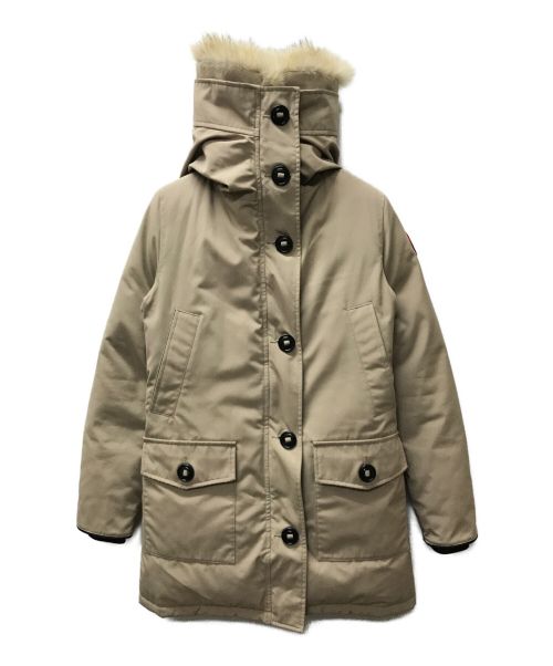 CANADA GOOSE（カナダグース）CANADA GOOSE (カナダグース) Bronte Parka Heritage ベージュ サイズ:Sの古着・服飾アイテム