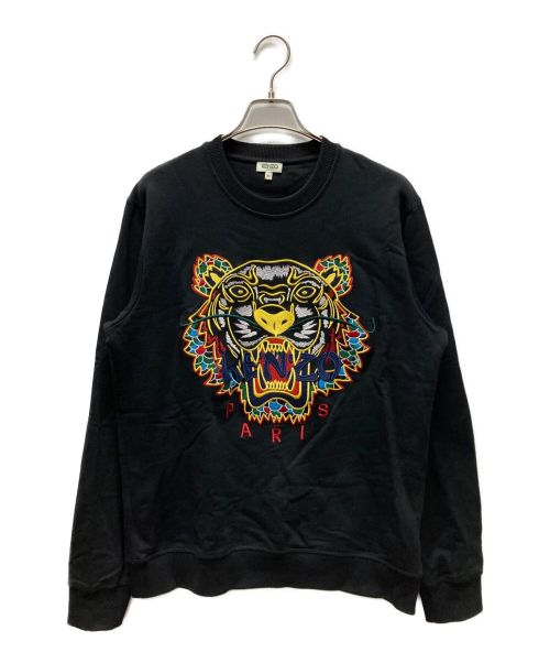 KENZO（ケンゾー）KENZO (ケンゾー) Dragon Tiger Sweatshirt ブラック サイズ:Mの古着・服飾アイテム