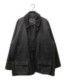 Barbour（バブアー）の古着「ウールビューフォードジャケット」｜ブラック×グレー