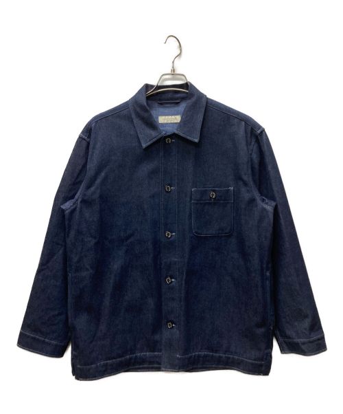 MACKINTOSH（マッキントッシュ）MACKINTOSH (マッキントッシュ) BORGUE OVERSHIRT NAVY インディゴ サイズ:36の古着・服飾アイテム