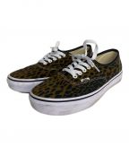 VANS×WACKO MARIAバンズ×ワコマリア）の古着「ローカットスニーカー Authentic Brown」｜ベージュ