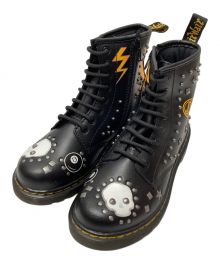 Dr.Martens（ドクターマーチン）の古着「スタッズレースアップブーツ」｜ブラック