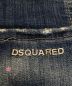 中古・古着 DSQUARED2 (ディースクエアード) ダメージデニムパンツ ネイビー サイズ:42：10000円