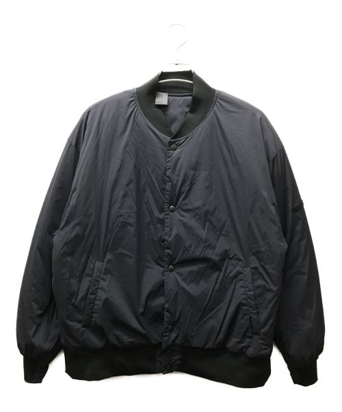 N.HOOLYWOOD（エヌ ハリウッド）N.HOOLYWOOD (エヌ ハリウッド) MA-1 STADIUM BLOUSON ネイビー サイズ:36の古着・服飾アイテム