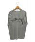 stussy (ステューシー) LOGO T-SHIRTS グレー サイズ:L：7000円