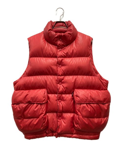 DAIWA PIER39（ダイワ ピア39）DAIWA PIER39 (ダイワ ピア39) TECH BACK PACKER DOWN VEST レッド サイズ:Lの古着・服飾アイテム