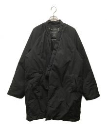 02DERIV（ツーディライヴ）の古着「LIMONTA KIMONO COLLAR COAT」｜ブラック