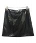 TRIPP NYC (トリップニューヨークシティー) TRIPP GOTHIC PUNK ROCKER PVC VINYL FETISH MOTO BIKER ZIP BLACK MINI SKIRT  ブラック サイズ:M：8000円