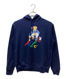 POLO RALPH LAUREN（ポロ・ラルフローレン）の古着「ポロベアパーカー」｜ネイビー