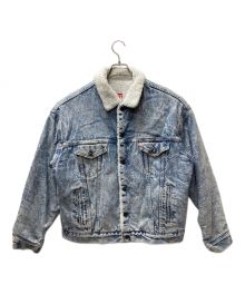 LEVI'S（リーバイス）の古着「USA製ランチジャケット 裏ボアデニムジャケット」｜インディゴ