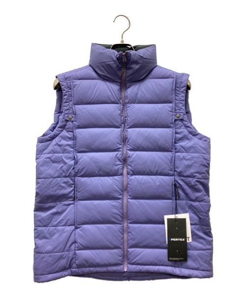 Marmot Capital（マーモット キャピタル）Marmot Capital (マーモット キャピタル) PERTEX TOWN DOWN VEST パープル サイズ:Ｍの古着・服飾アイテム