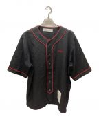 DAIRIKUダイリク）の古着「Baseball Shirt」｜ブラック×レッド