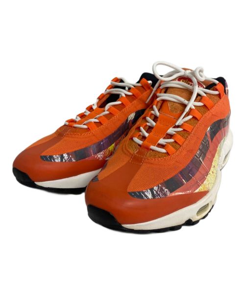 NIKE（ナイキ）NIKE (ナイキ) AIR MAX 95 DAVE WHITE FOX ローカットスニーカー オレンジ サイズ:28の古着・服飾アイテム