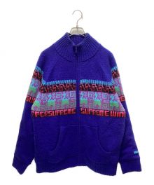 SUPREME（シュプリーム）の古着「chullo windstopper zipup sweater」｜ブルー