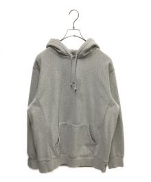 SUPREME（シュプリーム）の古着「Micro Logo Hooded Sweatshirt」｜グレー