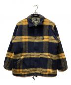 South2 West8サウスツー ウエストエイト）の古着「Coach Jacket-Shaggy Tweed」｜ブラック×イエロー