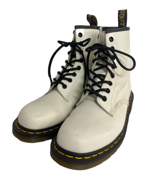 Dr.Martens（ドクターマーチン）Dr.Martens (ドクターマーチン) 8ホールブーツ ホワイト サイズ:UK5の古着・服飾アイテム