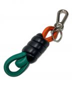 LOEWEロエベ）の古着「KNOT KEY RING」｜ブラック×オレンジ×グリーン