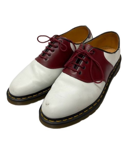 Dr.Martens（ドクターマーチン）Dr.Martens (ドクターマーチン) ローカットシューズ ホワイト×レッド サイズ:US 11の古着・服飾アイテム