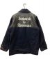 DAIRIKU (ダイリク) 22AW COSMO DONKEY JACKET ウール×レザー切替ハーフコート ネイビー サイズ:M：25000円